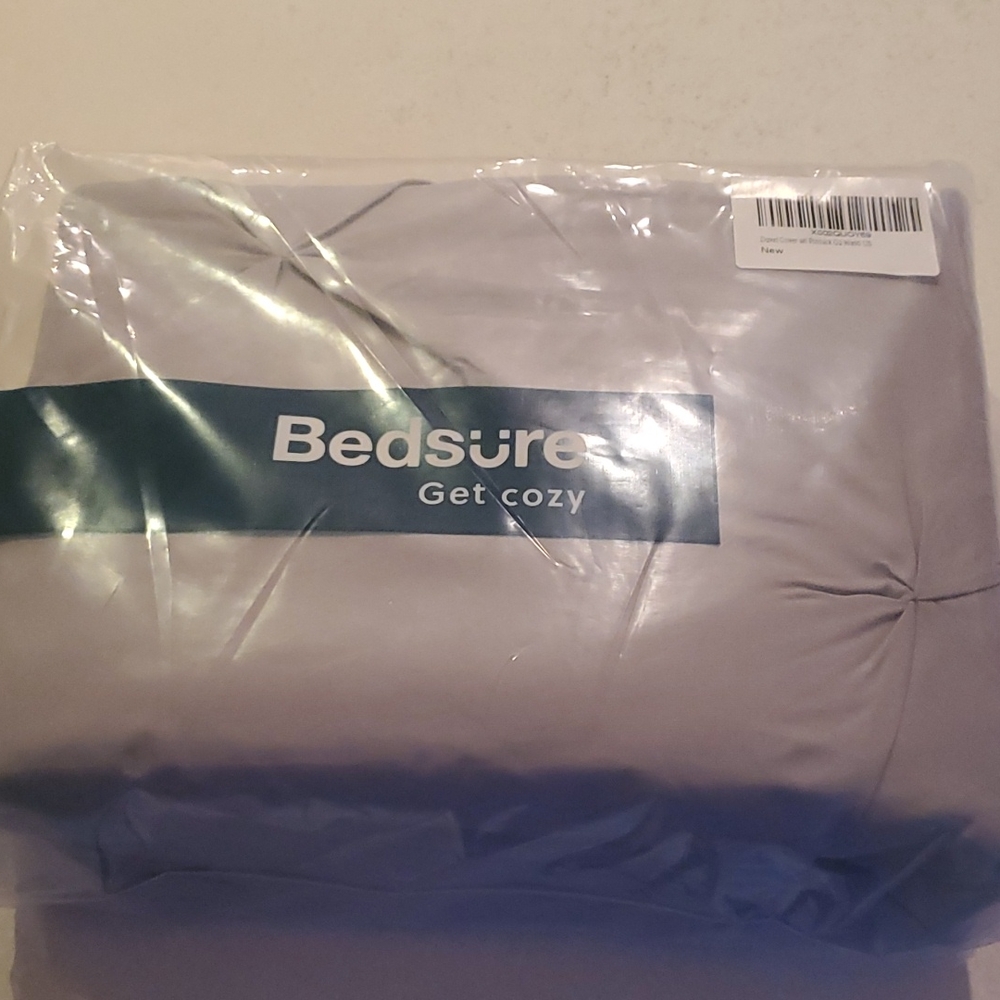 Bedsure Pintuck Duvet Cover Set